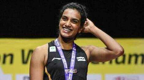 First Indian singles player to win BWF World Championship gold